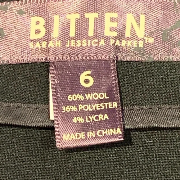 NEW Bitten Mercer Wool Blend Pencil Skirt by SJP - Picture 3 of 4